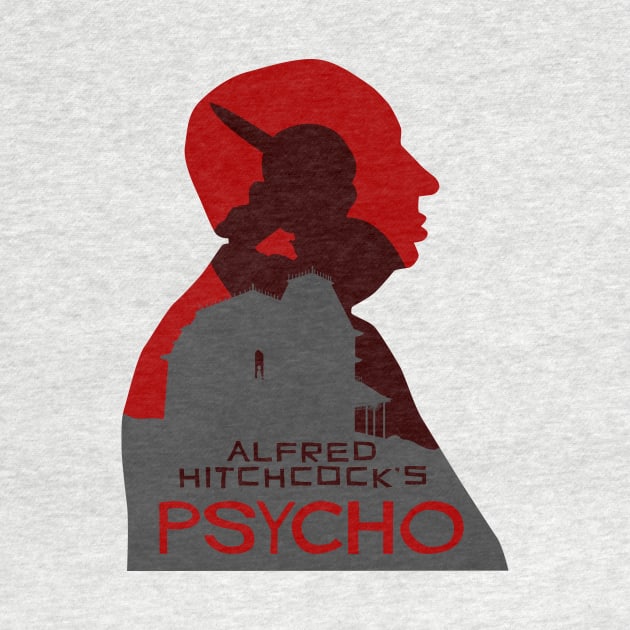 Alfred Hitchcock Psycho by n23tees